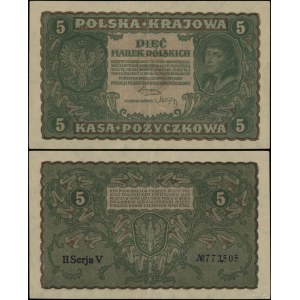 Polen, 5 polnische Mark, 17.05.1919, II–V