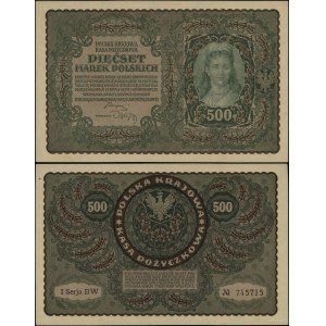 Polska, 500 marek polskich, 23.08.1919, I-BW