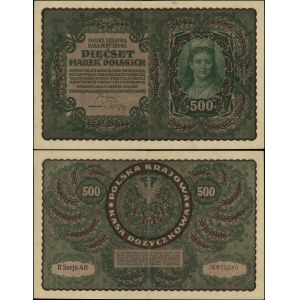 Polonia, 500 marchi polacchi, 23/08/1919, II-AR