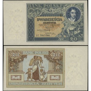 Poland, 20 zlotych, June 20, 1931, DT