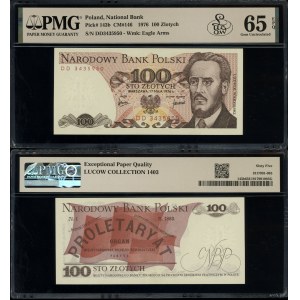 Poland, 100 zlotych, May 17, 1976, DD