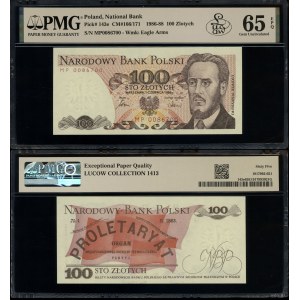 Poland, 100 zlotych, June 1, 1986, MP
