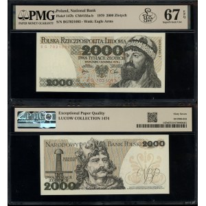 Poland, 2,000 zlotys, June 1, 1979, BG
