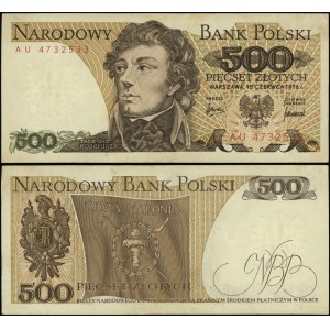 Poland, 500 zlotych, June 15, 1976, AU