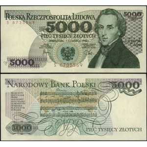 Polska, 5.000 złotych, 1.06.1982, S