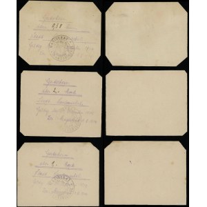 Zaniemyśl, set: 0.5, 1, 2 stamps, 1914