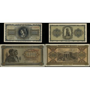 Greece, set of 2 banknotes, 1942