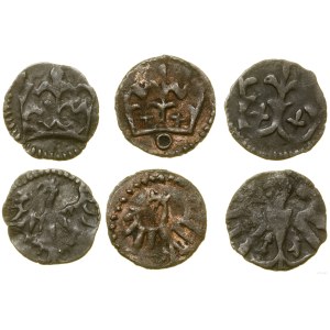Poland, set of 3 denarii, Kraków