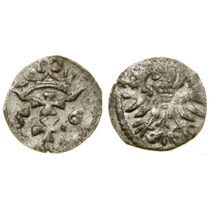 Poland, denarius, 1556, Gdańsk
