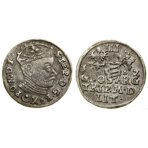 Poland, trojak, 1582, Vilnius