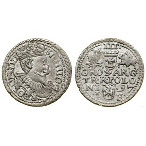 Polska, trojak, 1597, Olkusz