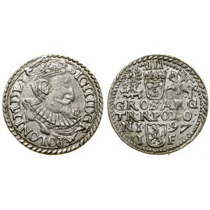 Poland, trojak, 1597, Olkusz
