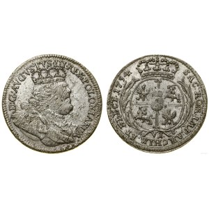 Polska, szóstak, 1754 EC, Lipsk