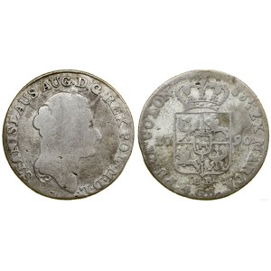 Polonia, zloty (4 groszy), 1790 EB, Varsavia