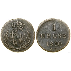 Poland, 1 grosz, 1810 IS, Warsaw