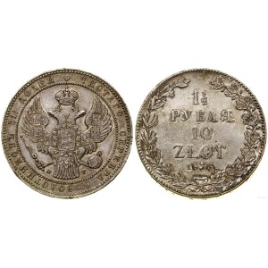 Poland, 1 1/2 rubles = 10 zlotych, 1835, St. Petersburg