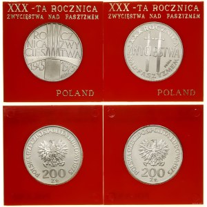 Poland, set of 2 coins, 1975, Warsaw
