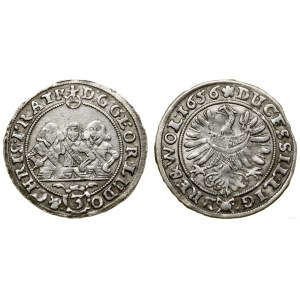 Śląsk, 3 krajcary, 1656, Brzeg
