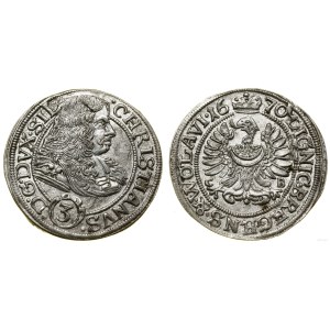 Silesia, 3 kreuzer, 1670 CB, Brzeg