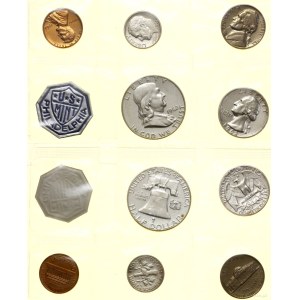 United States of America (USA), annual set, 1962, Philadelphia