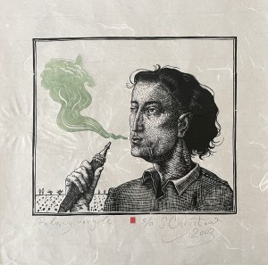 Sławomir CHRYSTOW, Palący nargilę, 2003