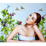 Piotr KLUCZEWSKI (ur. 1962), Anna i kolibry, 2026