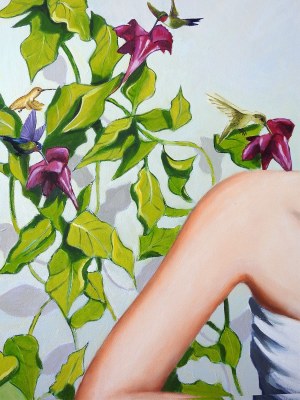 Piotr KLUCZEWSKI (ur. 1962), Anna i kolibry, 2026