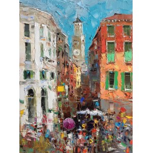 Aleksandra RUSAKOVA (b. 1986), Torre dei Lamberti. Verona, Italy, 2026