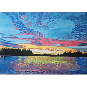 Katarzyna CZUMAŁOWSKA (b. 1993), Let the Sky Burn, 2026