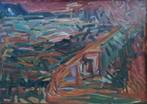 Paweł POŚREDNIK (ur. 1957), Pejzaż 1, 1999