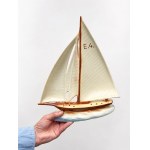 Ditmar Urbach | Monumental Ceramic Sailboat “E.4.” | An Icon of Czechoslovak Design from the 1950s | 35 cm