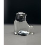 HUMPPILA GLASSWORKS Igor Bear Art - Glass bear figurine by Pertti Santalahti