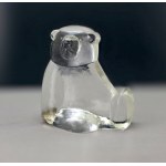 HUMPPILA GLASSWORKS Igor Bear Art - Glass bear figurine by Pertti Santalahti