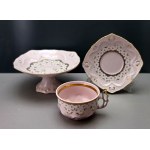 HC Hodov Pink Porcelain Coffee Set - 1960s