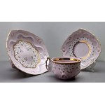 HC Hodov Pink Porcelain Coffee Set - 1960s