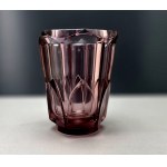 Art Deco crystal vase designed by R. Hlousek for Moser—1930s