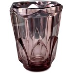 Art Deco crystal vase designed by R. Hlousek for Moser—1930s