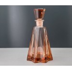 Art Deco - Crystal carafe made of Rosaline glass - 1930s