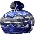 Art Deco - Cobalt-blue Murano-style crystal candy dish