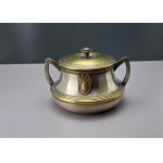Zuccheriera da collezione placcata in argento, risalente alla fine del XIX secolo e all’inizio del XX.