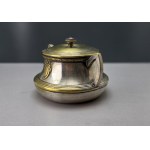 Zuccheriera da collezione placcata in argento, risalente alla fine del XIX secolo e all’inizio del XX.