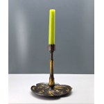 Art Nouveau bronze candlestick - Austria, second half of the 19th century
