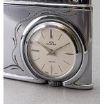 Collectible Buler lighter with a Swiss watch—Montres Buler II, mid-20th century.