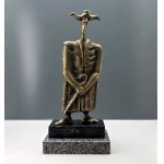 Maciej Syrek - “Figure in a Hat” - bronze sculpture