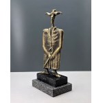 Maciej Syrek - “Figure in a Hat” - bronze sculpture
