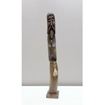 Large wooden sculpture of St. Francis—second half of the 20th century