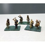 Collectible, hand-painted lead soldiers [battle games] – mid-20th century