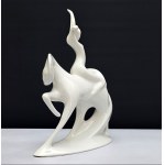 New Look - Large porcelain figurine of Lady Godiva - designed by J. Ježek - Royal Dux, second half of the 20th century