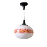 Napako - Space Age-style glass pendant lamp - 1970s