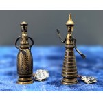 Original Bronze Figurines - Hans Teppich - Israel - 1960s - [ JUDAICA ]
